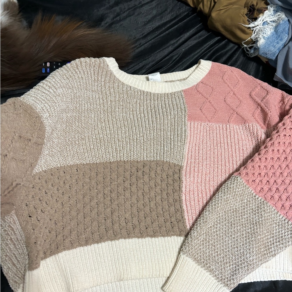 Winnie sweater from altard state patchwork - Picture 2 of 4